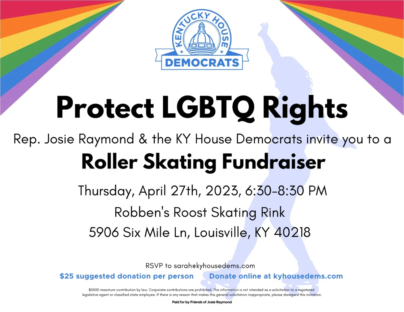 KY House Dems to hold ‘Roller-Skating Fundraiser’ for LGBTQ rights