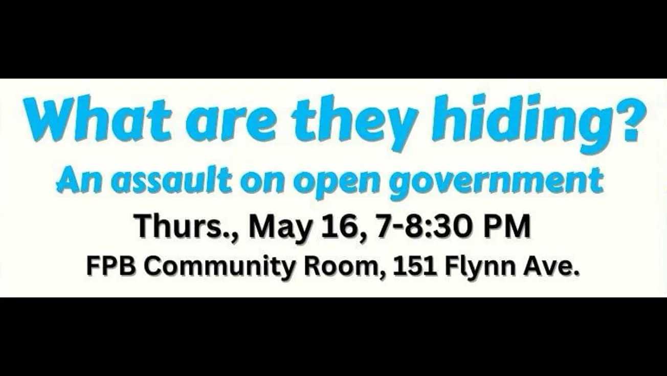 Together Frankfort to hold session on the assault on open government