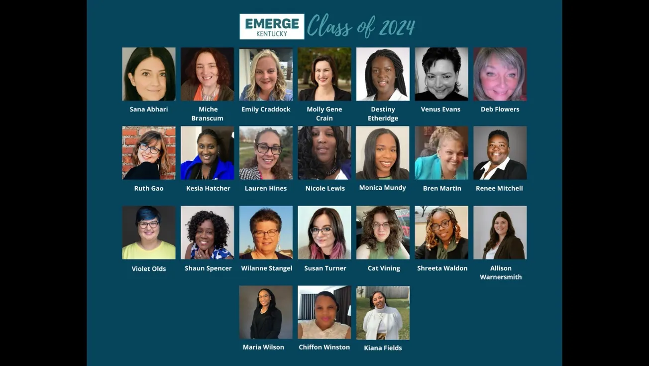 Emerge Kentucky announces graduates of the class of 2024