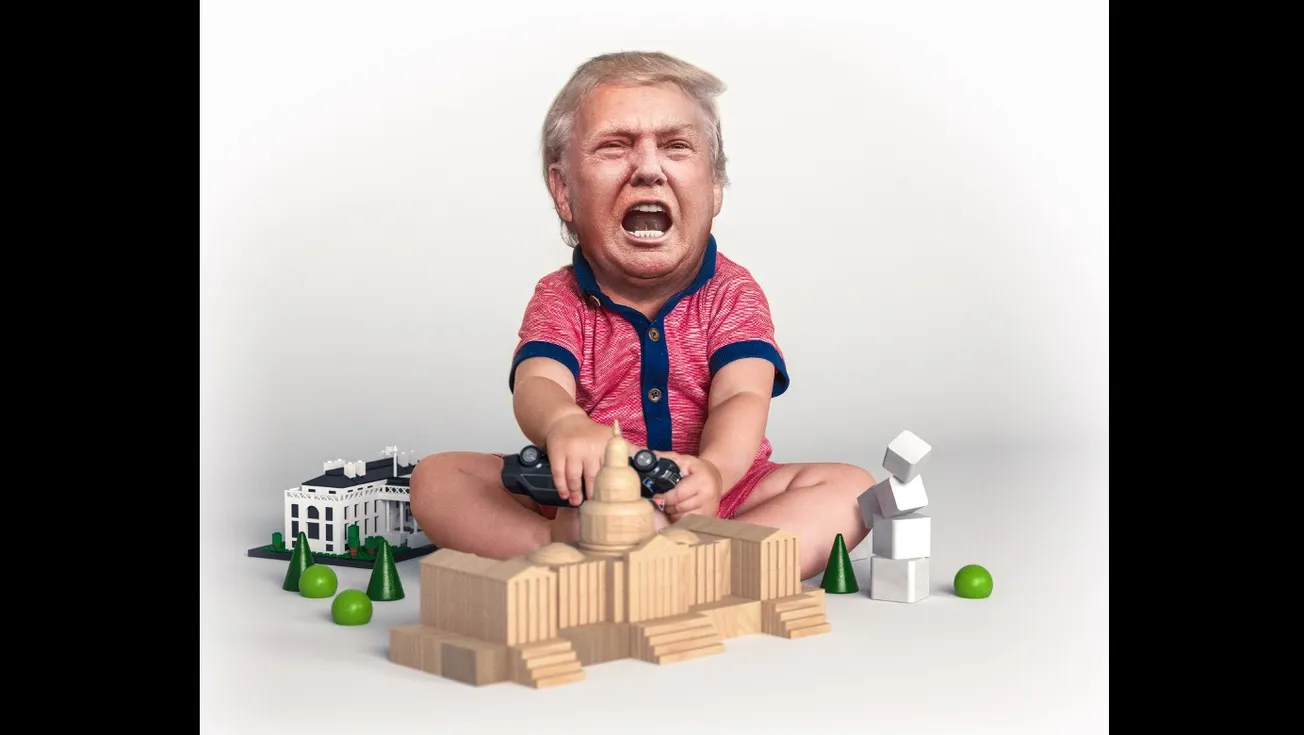 The whiny 77-year-old toddler