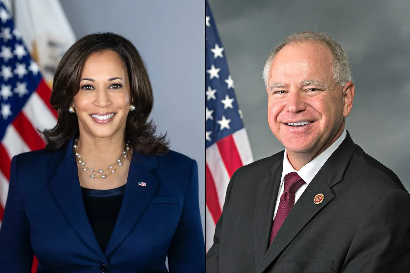 KDP applauds selection of Tim Walz as Harris running mate