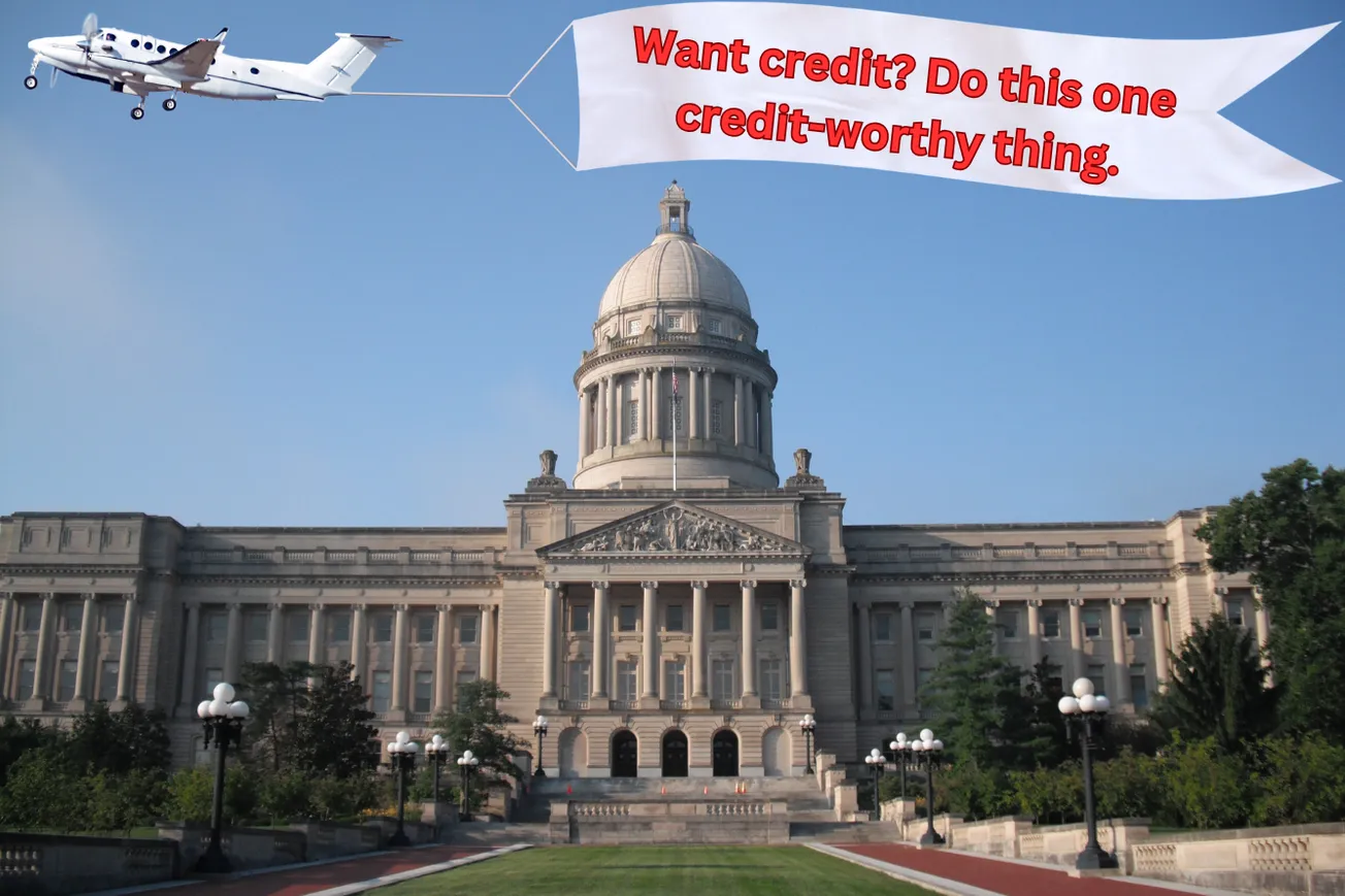 You want credit, Kentucky GOP? Stop whining and do something worth celebrating.