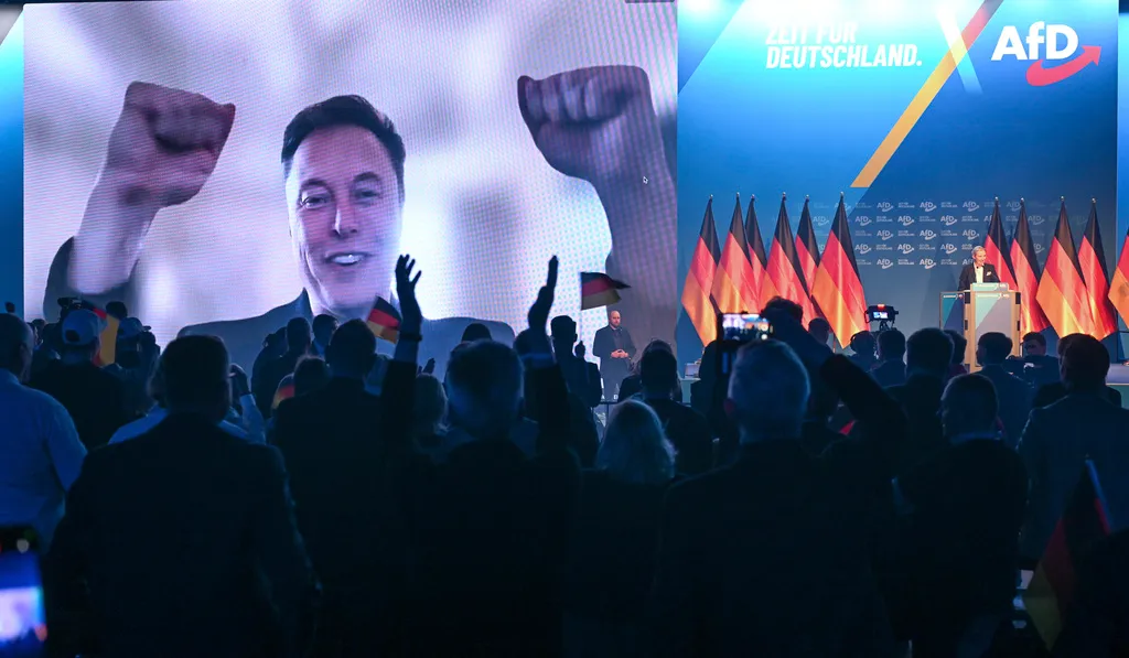 Elon Musk and the Neo-Nazi party in Germany