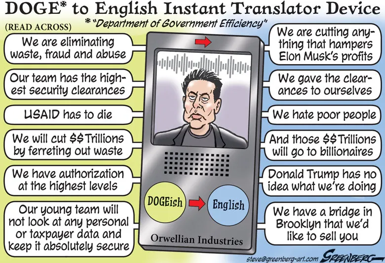 DOGE to English Translator