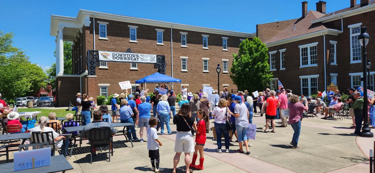 Pix from the “Stand Up” rally in Danville
