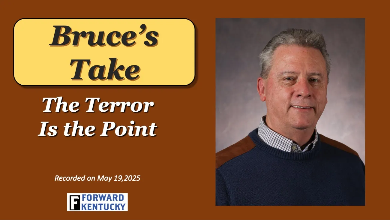The terror is the point