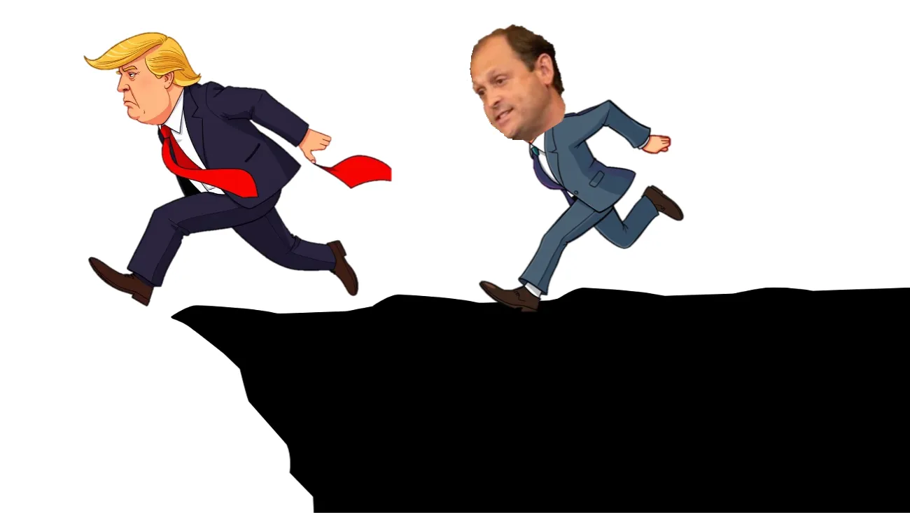 Like a lemming to the sea, Andy Barr blindly follows Trump off trade war cliff